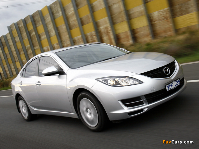 Pictures of Mazda6 Sedan AU-spec (GH) 2007–10 (640 x 480)