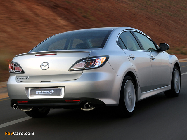 Pictures of Mazda6 Sedan ZA-spec (GH) 2007–10 (640 x 480)