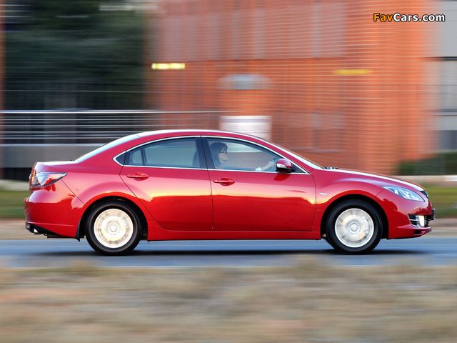 Pictures of Mazda6 Sedan ZA-spec (GH) 2007–10 (640 x 480)
