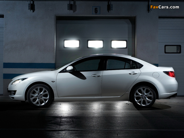 Pictures of Mazda 6 Sedan 2008–10 (640 x 480)