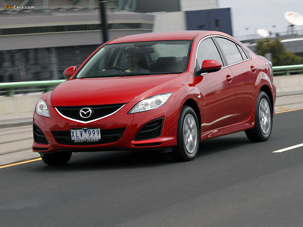 Pictures of Mazda6 Sedan AU-spec (GH) 2010–12 (1024 x 768)