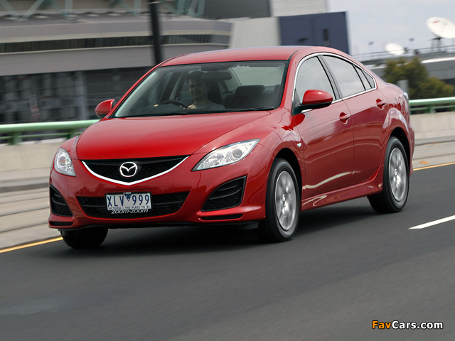 Pictures of Mazda6 Sedan AU-spec (GH) 2010–12 (640 x 480)