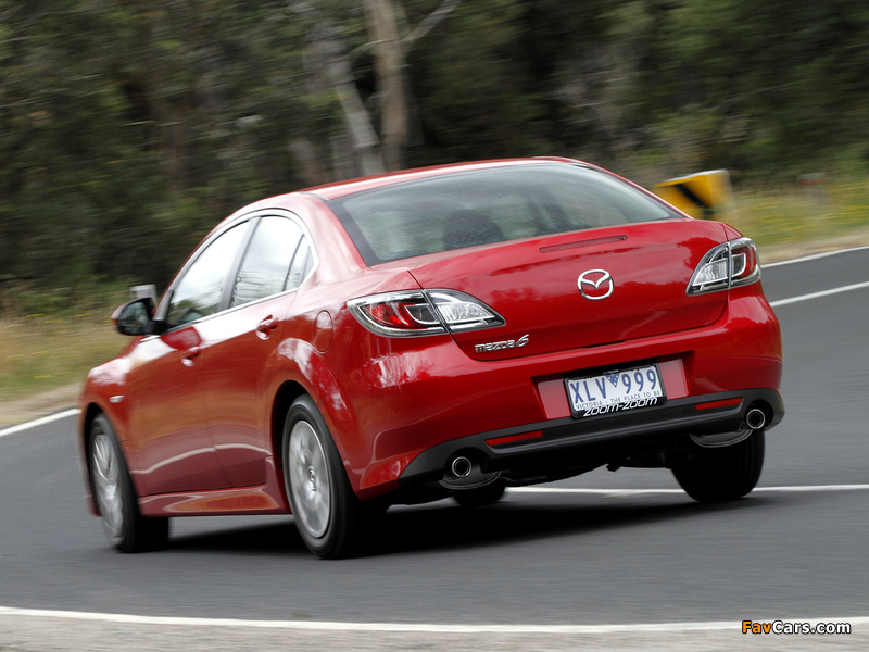 Pictures of Mazda6 Sedan AU-spec (GH) 2010–12 (800 x 600)