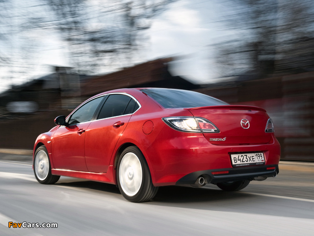 Pictures of Mazda6 Sedan (GH) 2010–12 (640 x 480)