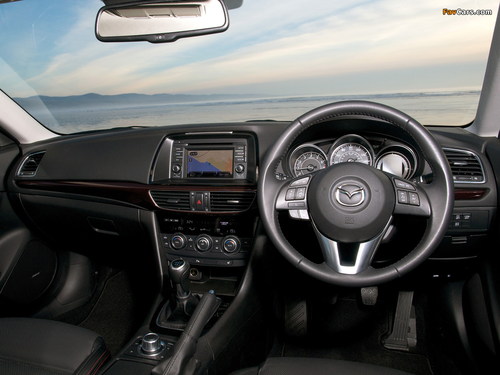 Pictures of Mazda6 Sedan UK-spec (GJ) 2013 (1024 x 768)