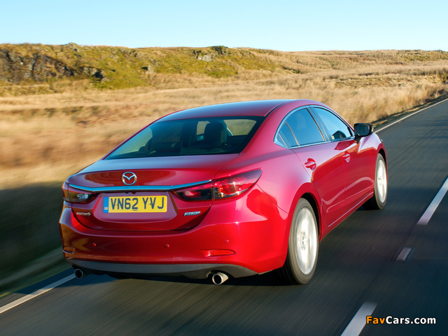 Pictures of Mazda6 Sedan UK-spec (GJ) 2013 (640 x 480)