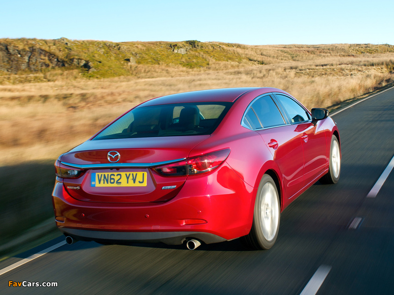 Pictures of Mazda6 Sedan UK-spec (GJ) 2013 (800 x 600)