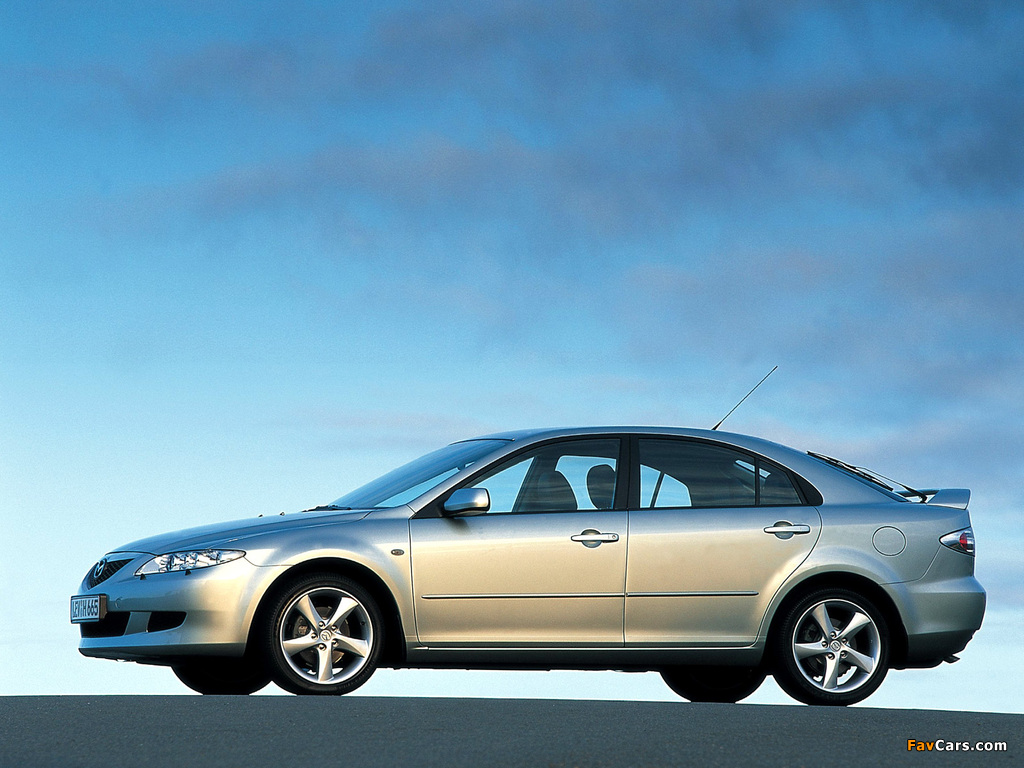 Mazda6 Sport Hatchback (GG) 2002–05 wallpapers (1024 x 768)