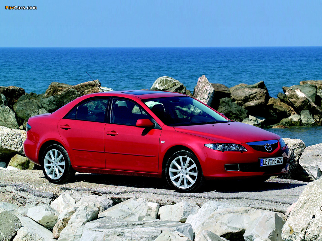 Mazda6 Sedan (GG) 2005–07 wallpapers (1024 x 768)