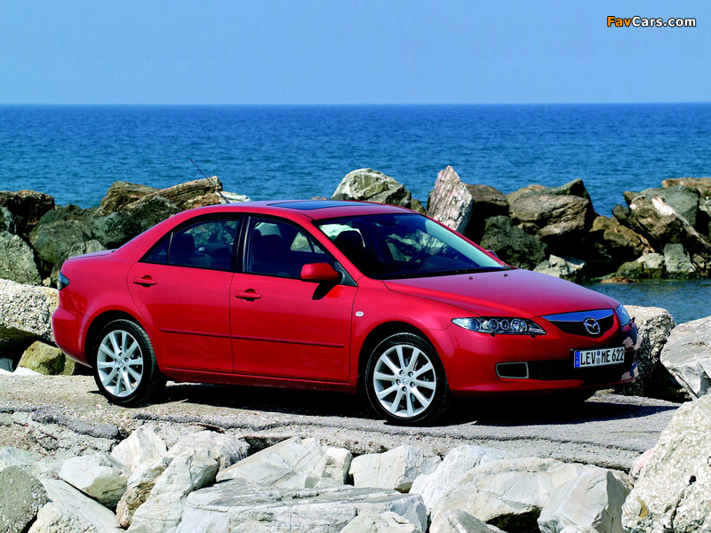 Mazda6 Sedan (GG) 2005–07 wallpapers (800 x 600)