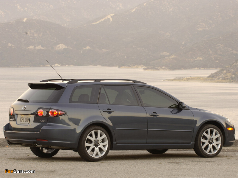 Mazda6 Sport Wagon US-spec (GY) 2005–07 wallpapers (800 x 600)