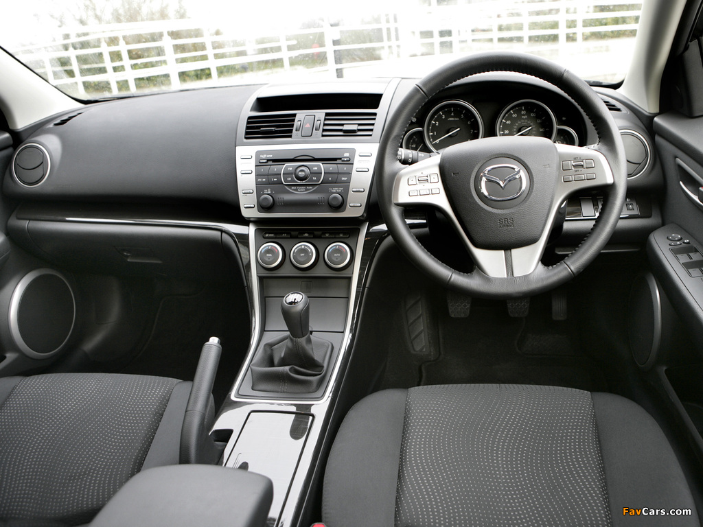Mazda6 Hatchback UK-spec (GH) 2007–10 wallpapers (1024 x 768)