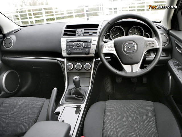 Mazda6 Hatchback UK-spec (GH) 2007–10 wallpapers (640 x 480)