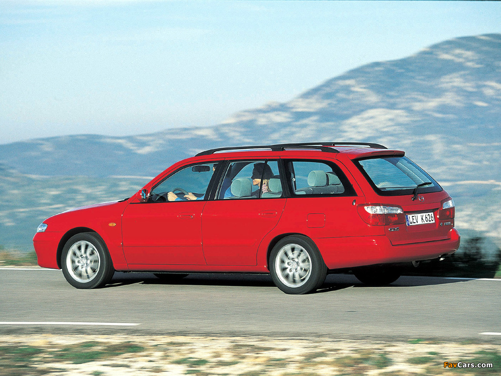 Images of Mazda 626 Wagon (GF) 1999–2002 (1024 x 768)