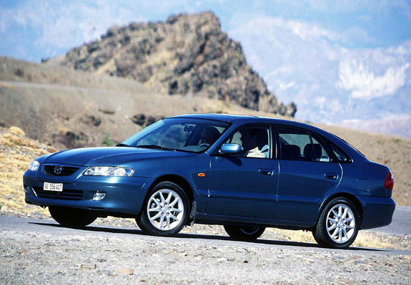 Images of Mazda 626 Hatchback (GF) 1999–2002