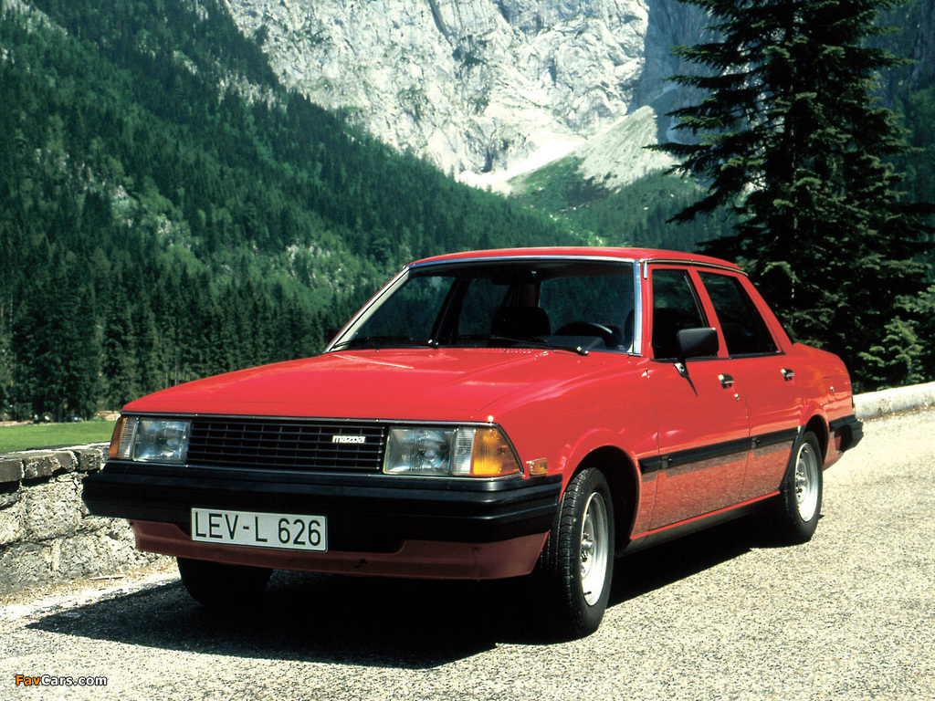 Mazda 626 Sedan (CB) 1980–82 images (1024 x 768)