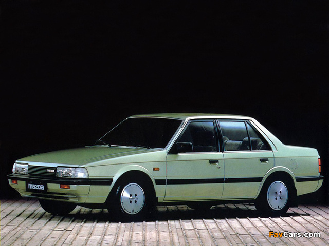 Mazda 626 Sedan (GC) 1982–87 wallpapers (640 x 480)