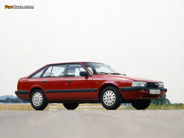 Mazda 626 Hatchback (GC) 1983–87 images (640 x 480)