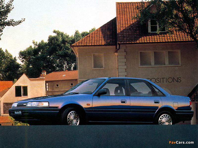 Mazda 626 Sedan (GD) 1987–92 photos (800 x 600)