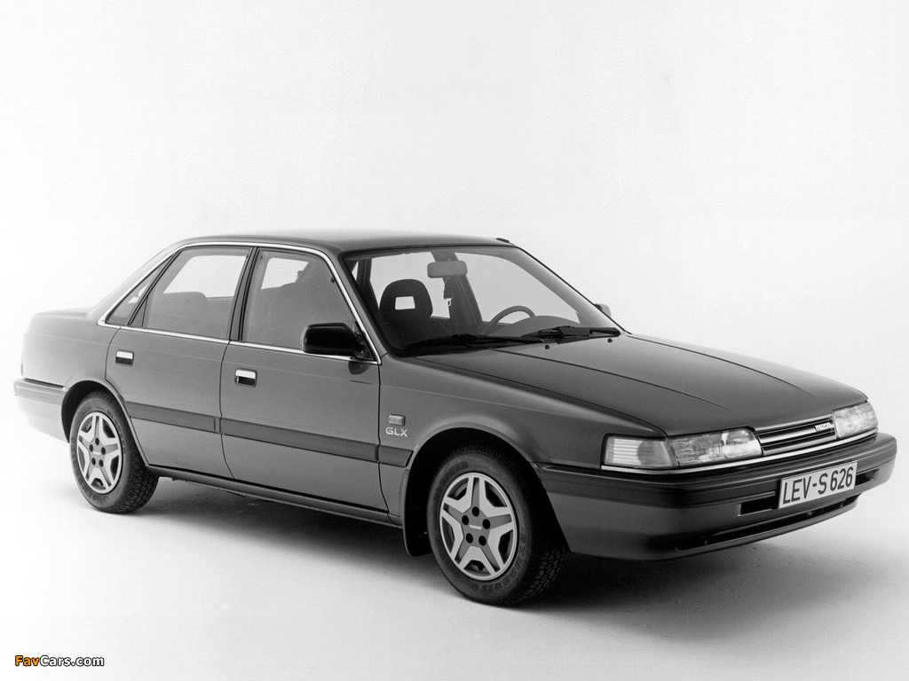 Mazda 626 Sedan (GD) 1987–92 wallpapers (1024 x 768)