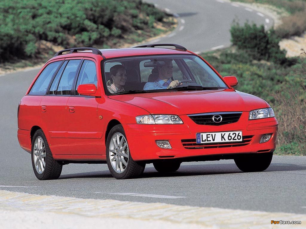 Mazda 626 Wagon (GF) 1999–2002 photos (1024 x 768)
