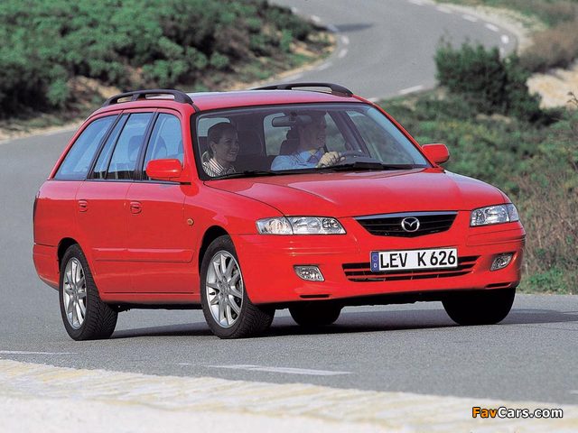 Mazda 626 Wagon (GF) 1999–2002 photos (640 x 480)