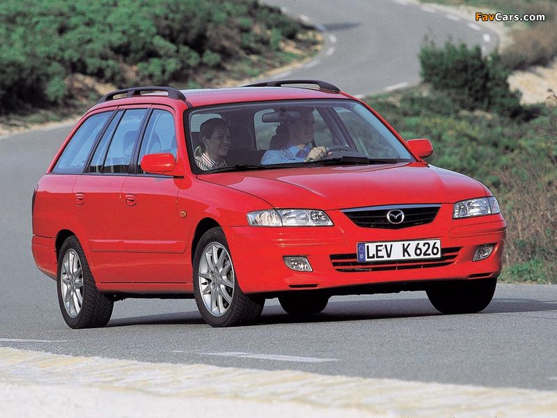 Mazda 626 Wagon (GF) 1999–2002 photos (800 x 600)