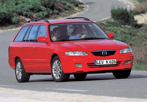 Mazda 626 Wagon (GF) 1999–2002 photos