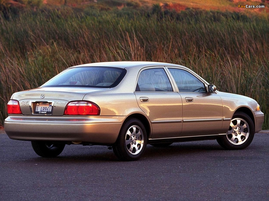 Mazda 626 Sedan US-spec 1999–2002 photos (1024 x 768)