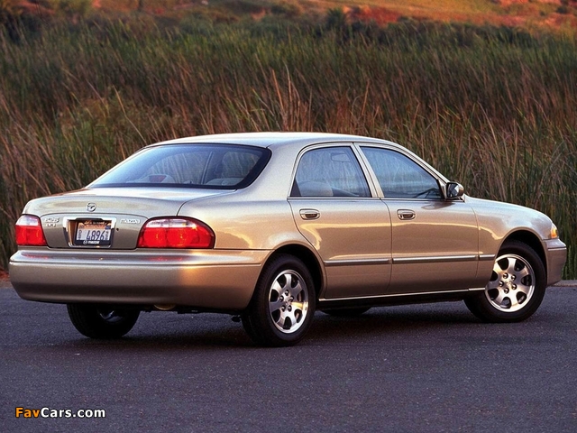 Mazda 626 Sedan US-spec 1999–2002 photos (640 x 480)