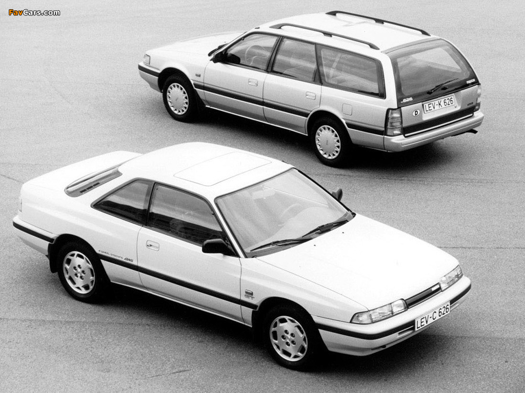 Mazda 626 Coupe (GD) & 626 Wagon (GV) images (1024 x 768)