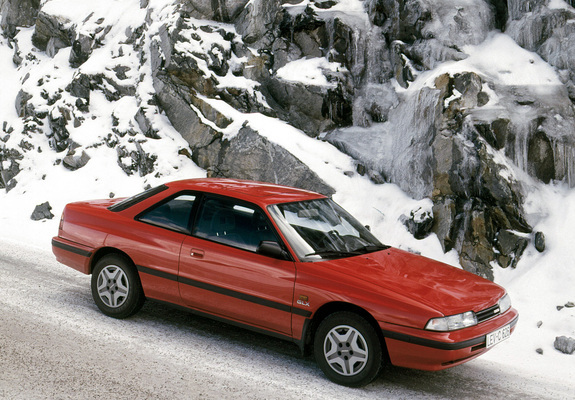 Photos of Mazda 626 Coupe (GD) 1987–91