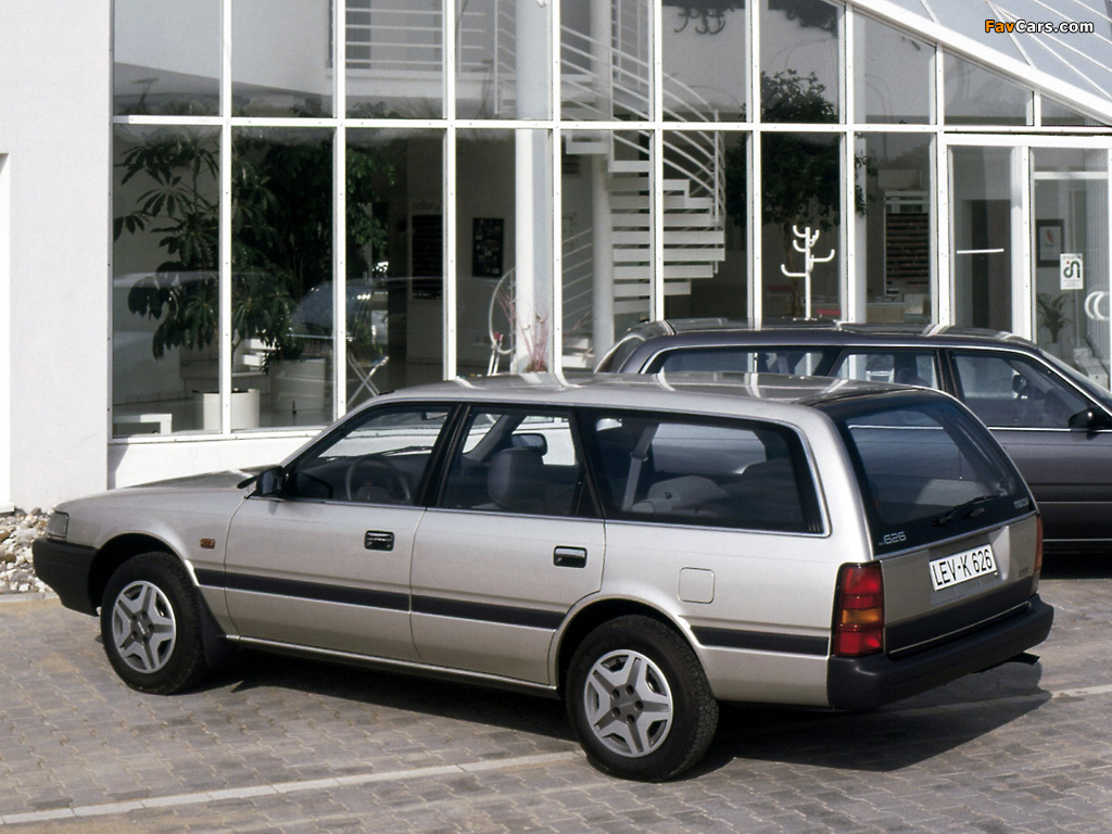 Photos of Mazda 626 Wagon (GV) 1990–92 (1024 x 768)