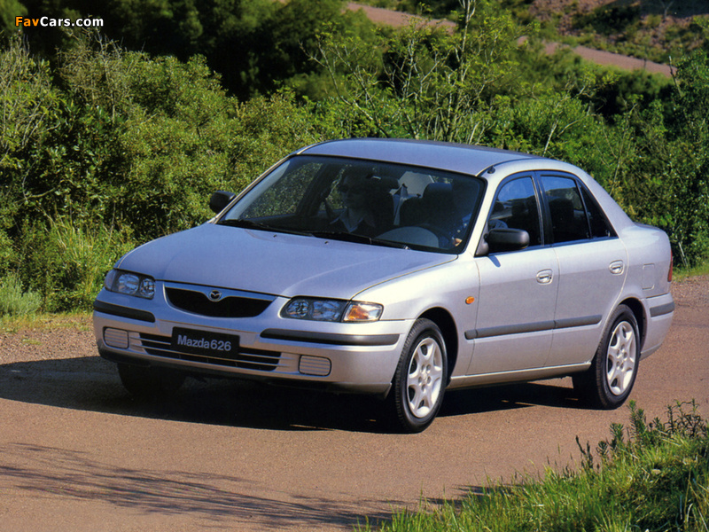 Photos of Mazda 626 Sedan (GF) 1997–2002 (800 x 600)