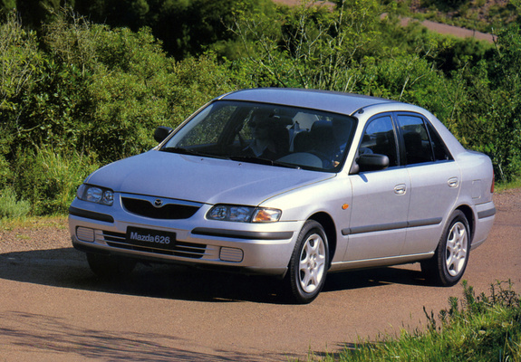 Photos of Mazda 626 Sedan (GF) 1997–2002