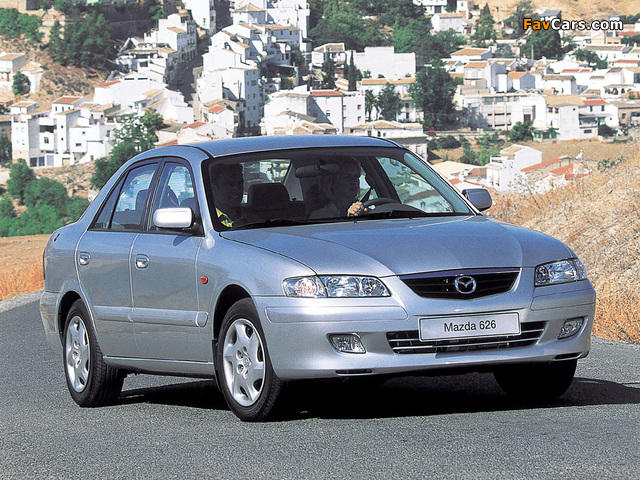 Photos of Mazda 626 Sedan (GF) 1997–2002 (640 x 480)