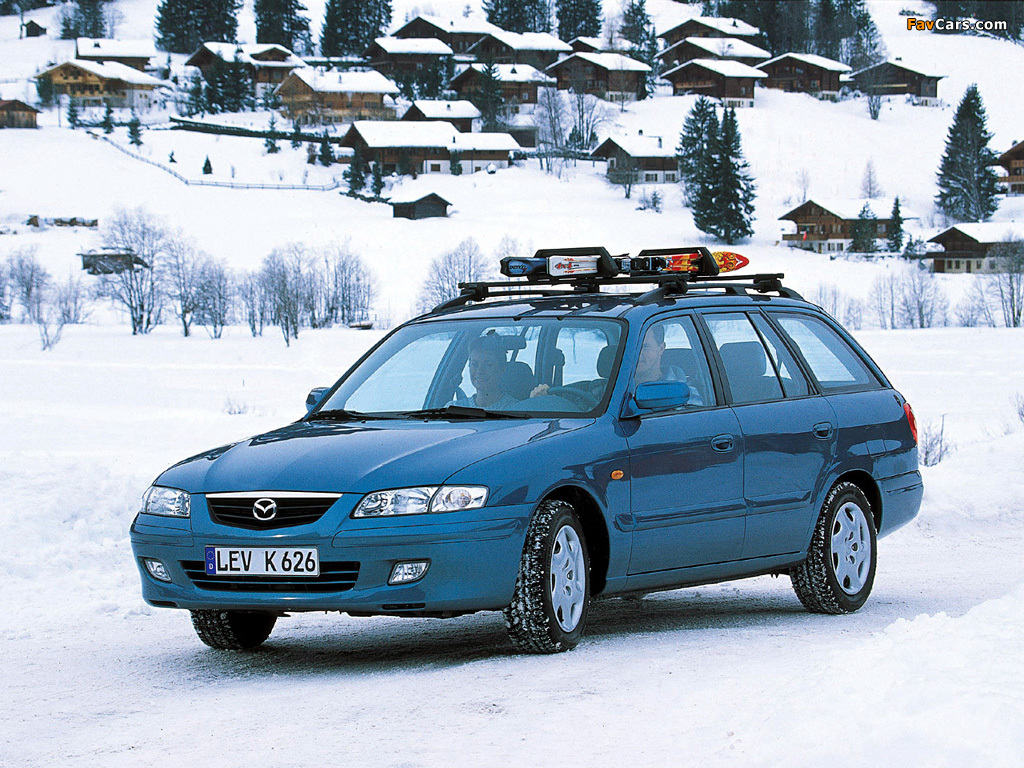 Photos of Mazda 626 Wagon (GF) 1999–2002 (1024 x 768)