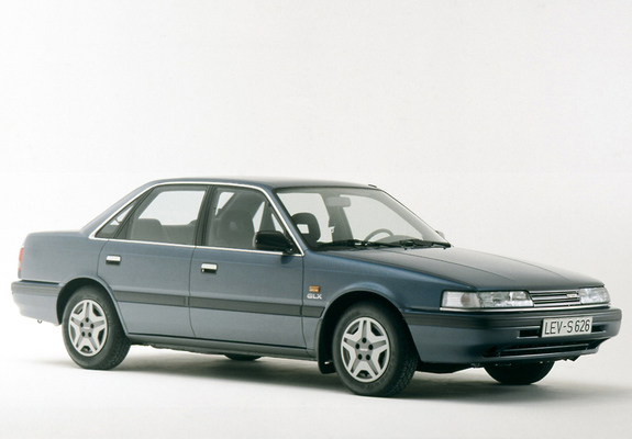 Pictures of Mazda 626 Sedan (GD) 1987–92