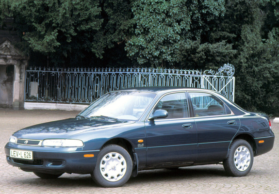 Pictures of Mazda 626 Sedan (GE) 1992–97
