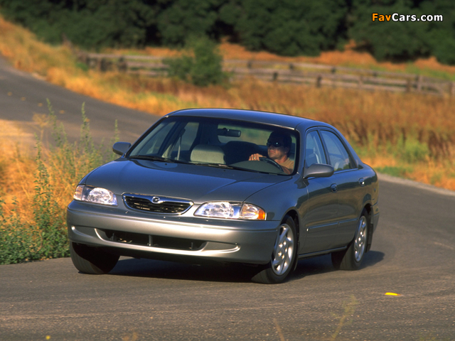 Pictures of Mazda 626 Sedan US-spec 1999–2002 (640 x 480)