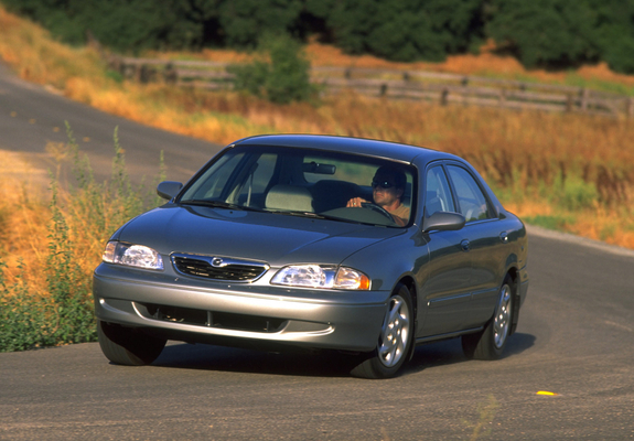 Pictures of Mazda 626 Sedan US-spec 1999–2002