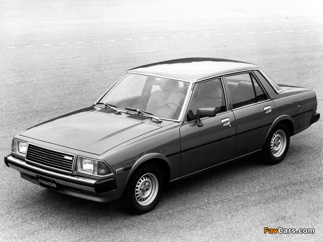 Mazda 626 Sedan (CB) 1978–81 wallpapers (640 x 480)