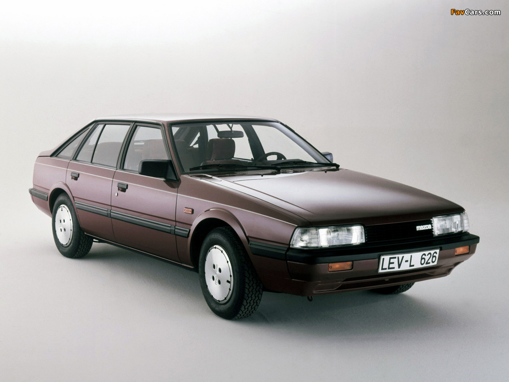 Mazda 626 Hatchback (GC) 1983–87 wallpapers (1024 x 768)