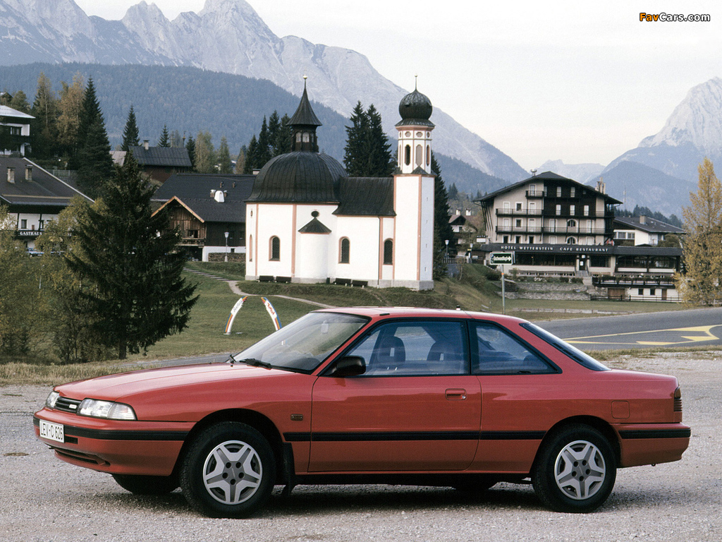 Mazda 626 Coupe (GD) 1987–91 wallpapers (1024 x 768)