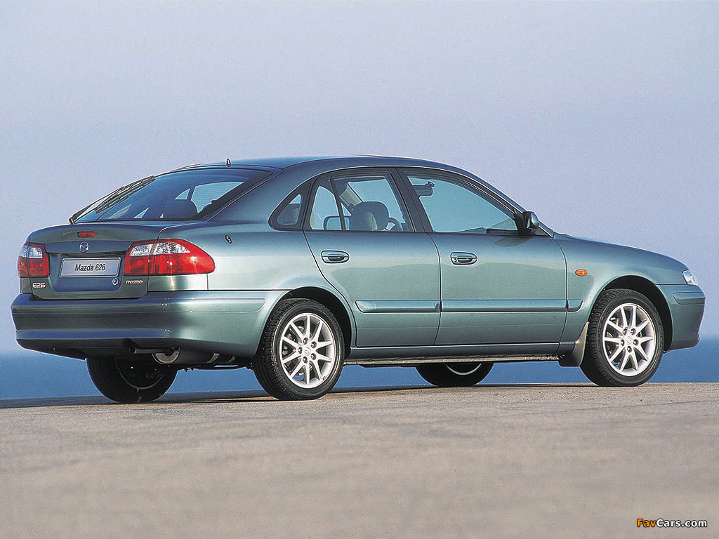 Mazda 626 Hatchback (GF) 1999–2002 wallpapers (1024 x 768)
