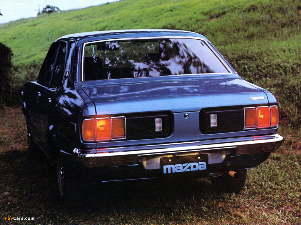 Mazda 818 Sedan 1974–77 pictures (1024 x 768)