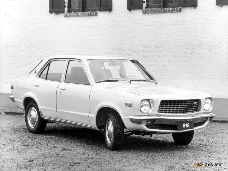 Mazda 818 Sedan 1974–77 wallpapers (800 x 600)