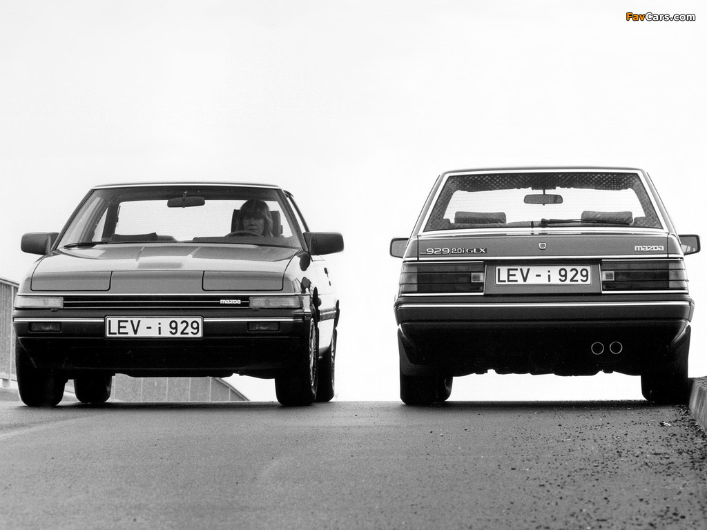 Mazda 929 Coupe & Sedan 1984 wallpapers (1024 x 768)