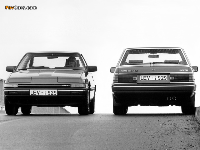 Mazda 929 Coupe & Sedan 1984 wallpapers (640 x 480)