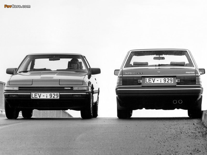 Mazda 929 Coupe & Sedan 1984 wallpapers (800 x 600)